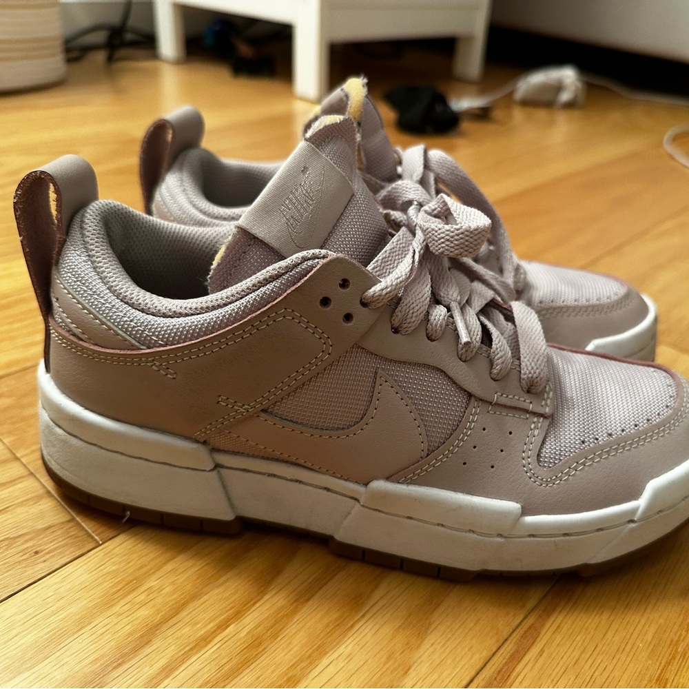 Dusty pink air forces